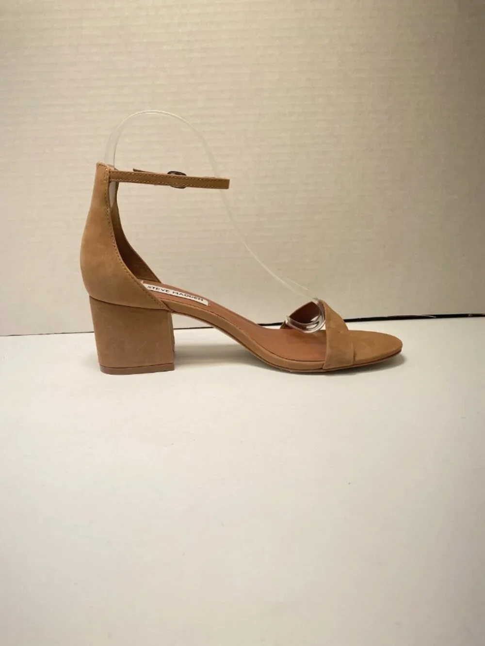 Steve Madden Irenee Women's Brown Nude Strap Heel Sandal Sz 7